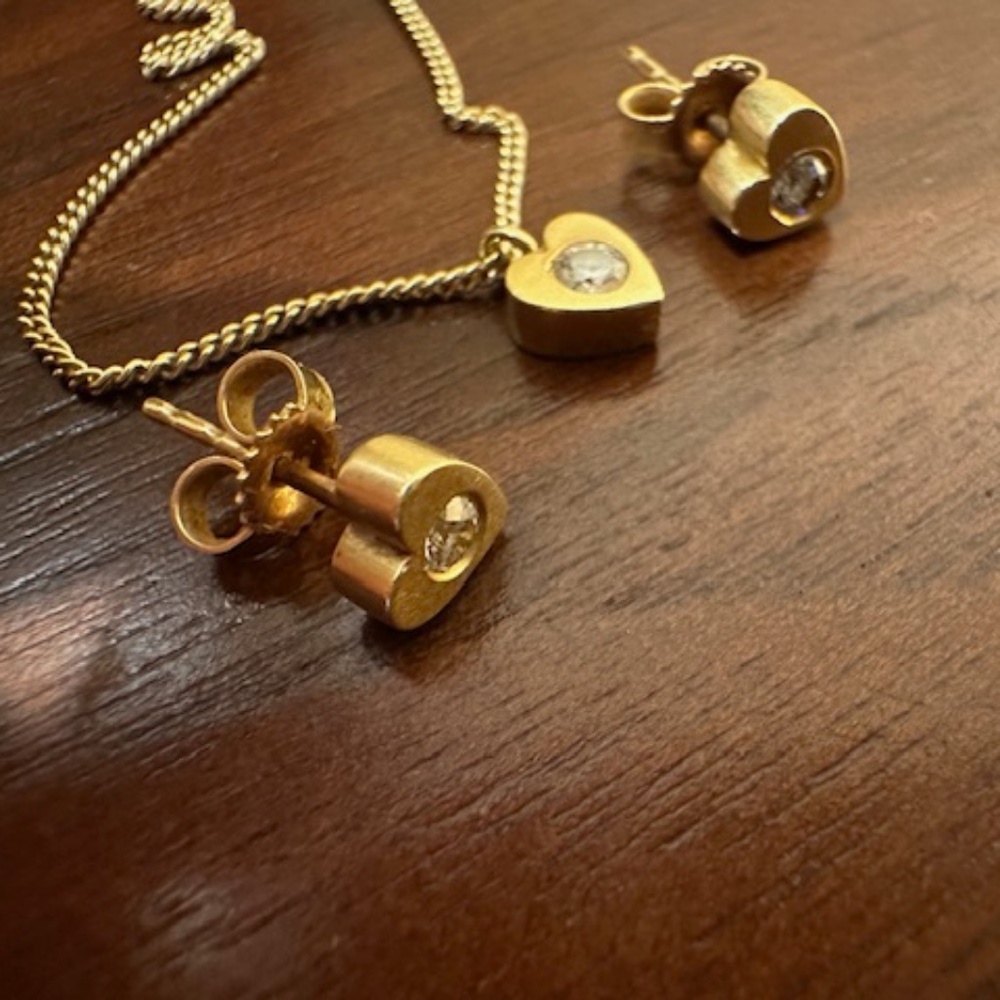 Maria Canale fine heirloom jewelry set.
